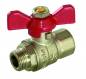 Preview: Kugelhahn 3/8" IG AG Knebel