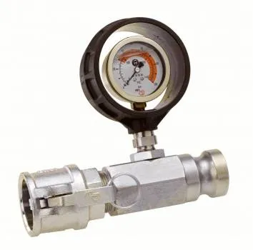 Mörteldruckmanometer 35mm verzinkt, kpl