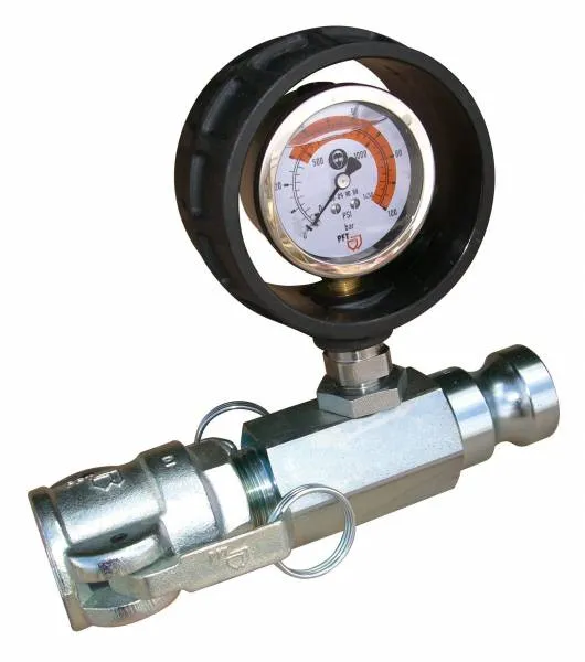 Mörteldruckmanometer 50 mm verzinkt komplett Mörteldruckmanometer 50 mm verzinkt komplett
