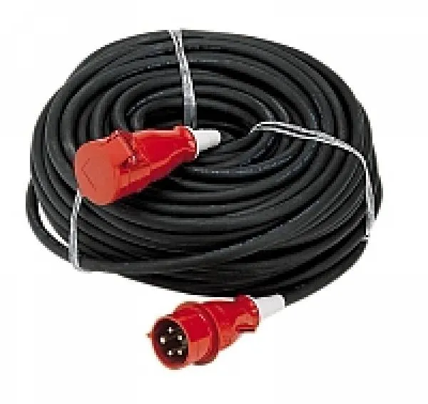 Stromkabel 5 x 2,5 mm² 25m , CEE kpl. 16 A