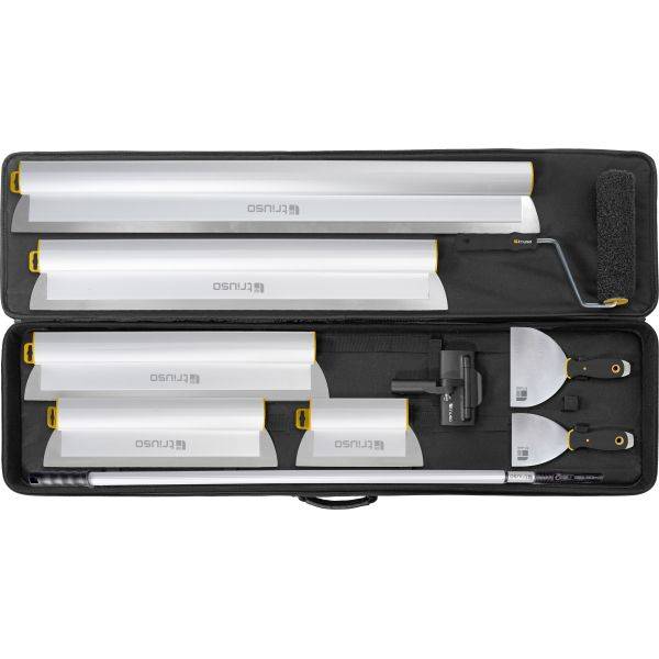 Triuso Flächenspachtelset Aluminium 10-teilig