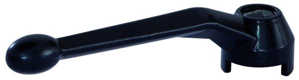 Handhebel Kugelhahn schwarz