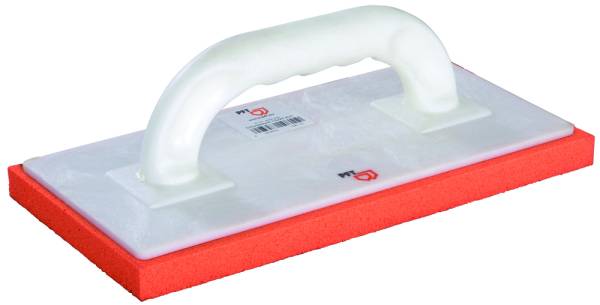 Schwammscheibe 15 x 29 cm komplett, rot