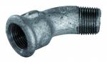 Bogen 3/8" 45° IG-AG verzinkt